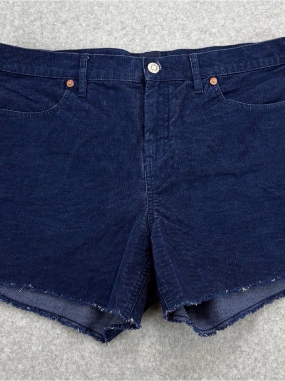 GAP Navy Blue Denim Cutoff Shorts